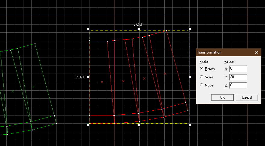 Four segments have been duplicated